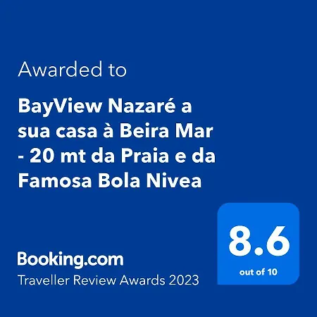 Bayview A Sua Casa à Beira Mar - 20 Mt Da E Da Famosa Bola Nivea Nazaré
